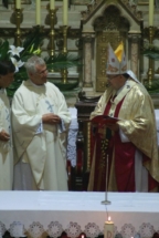 Msgr Heribert August i kardinal Puljić